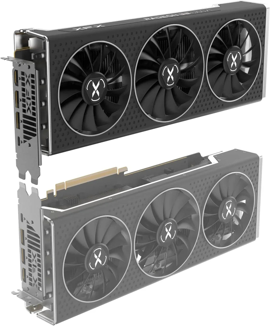 XFX Sizepeedster QICK319 Radeon RX 6750XT CORE Gaming Graphics Card with 12GB GDDR6 HDMI 3xDP, AMD RDNA 2 RX-675XYJFDP
