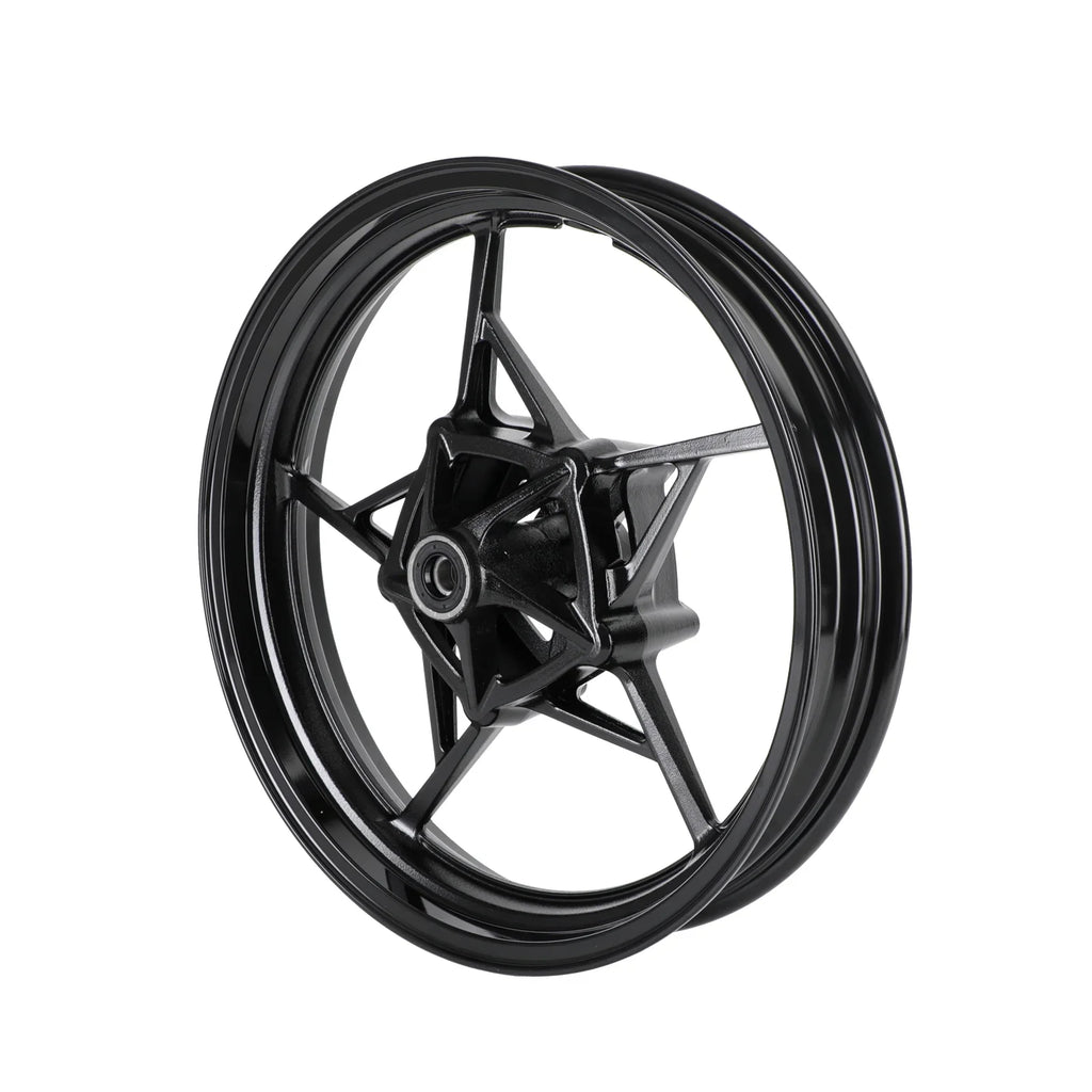 FRONT WHEEL RIM BLACK FOR KAWASizeAKI NINJA 400 EX400 ABSize 2018 2019 2020 2021 2023