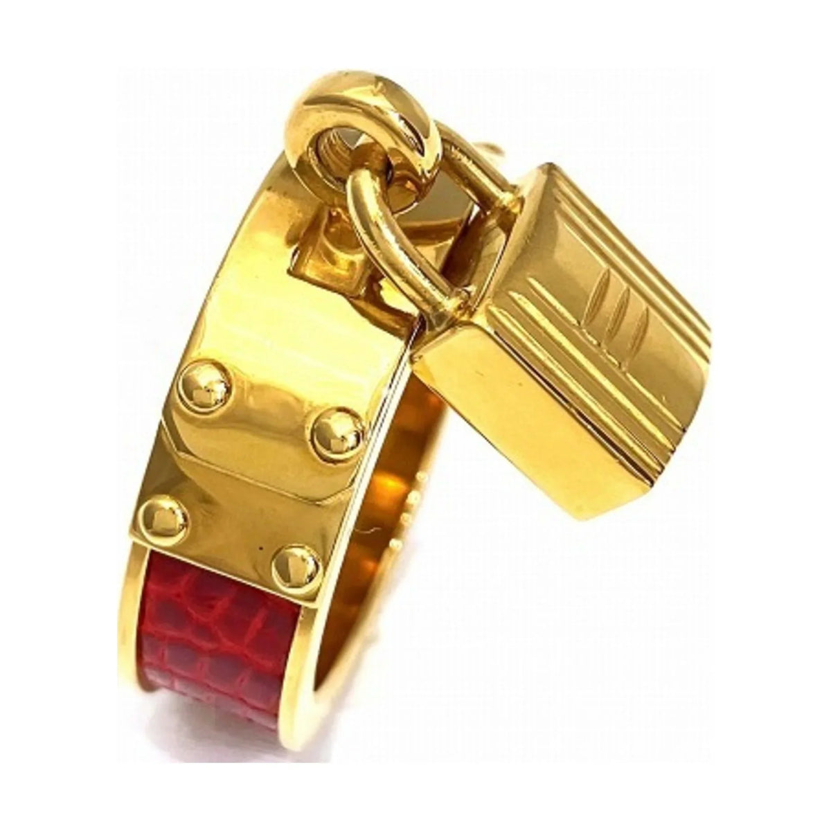 Pre-Owned Hermes Kelly Cadena Motif Sizecarf Ring Brand Accessories Ladies (Good)