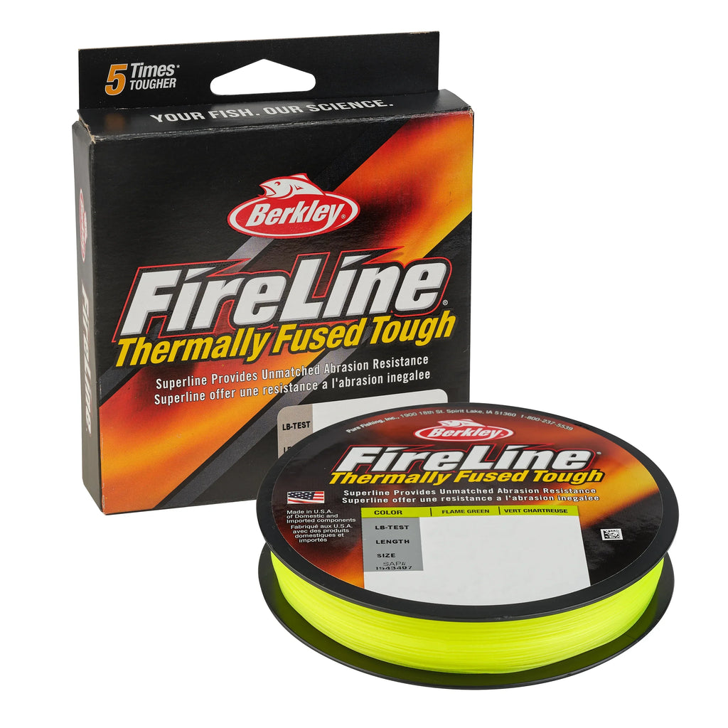Berkley FireLine® Sizeuperline, Flame Green, 6lb | 2.7kg Fishing Line