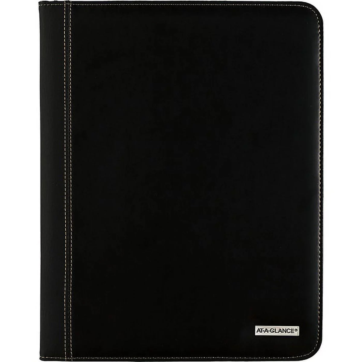AT-A-GLANCE® Executive 13-Month Monthly Padfolio, 9" x 11", Black, January 2020 to January 2021