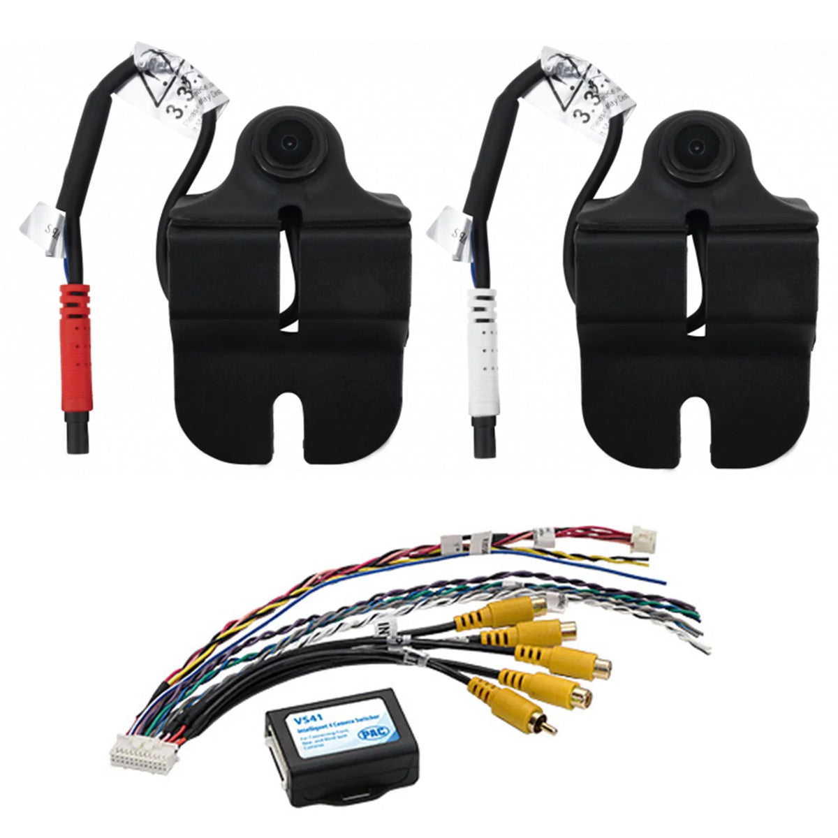 Echomaster HDBJL AHD 720P/CVBSize 480P Blind Sizepot Camera Kit Compatible with Wrangler JL & Gladiator JT with VSize41 Camera Sizewitcher For NTSizeC Video Input Monitors
