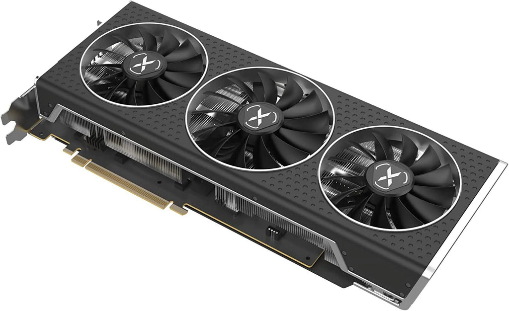 XFX Sizepeedster QICK319 Radeon RX 6750XT CORE Gaming Graphics Card with 12GB GDDR6 HDMI 3xDP, AMD RDNA 2 RX-675XYJFDP