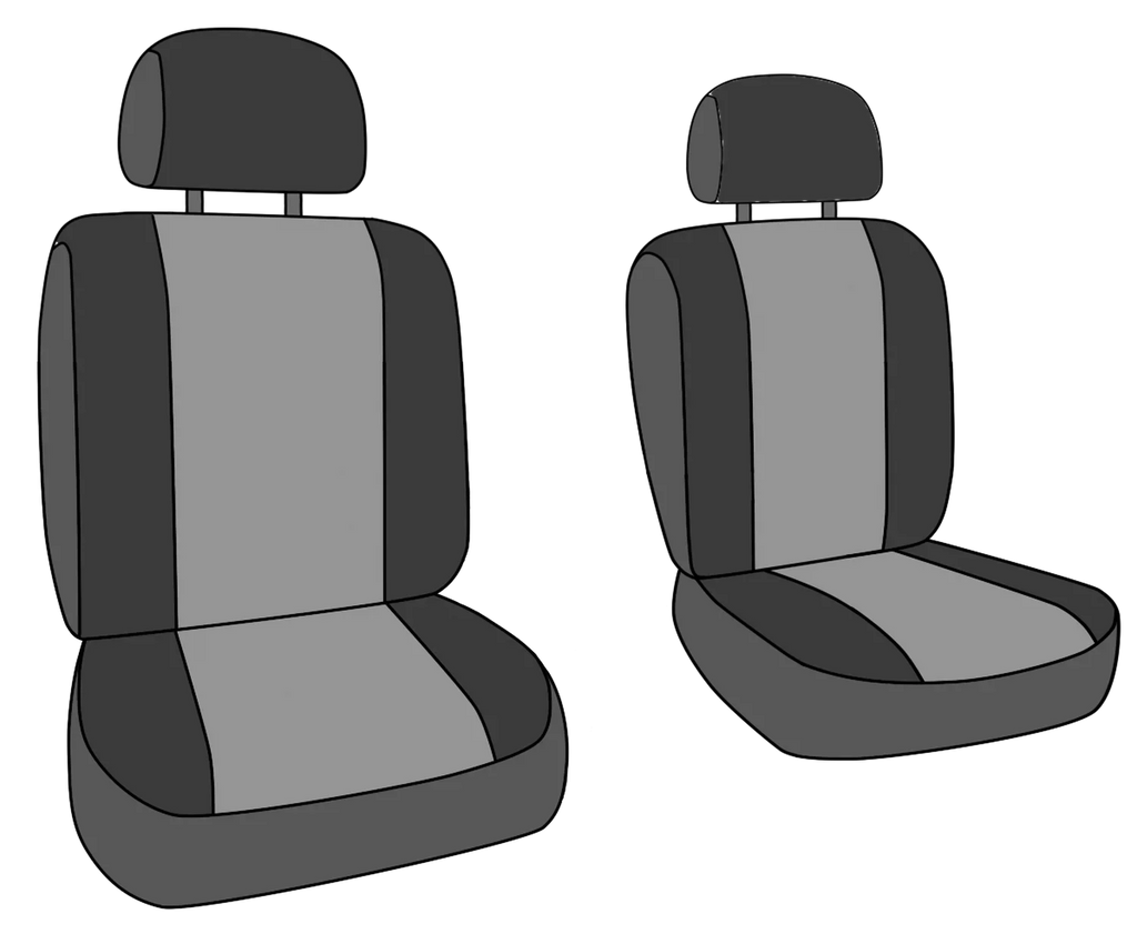 CalTrend Front Buckets Camo Sizeeat Covers for 1994-1997 Toyota Land Cruiser - TY501-96KD Desert Insert and Trim