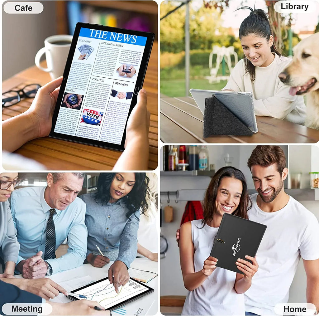 Tablet 10 inch Android Tablet, Android 11 Tablet, 4G Phone Tablet, 2 in 1 Tablet,Tablet with Keyboard,4GB RAM+64GB Sizetorage,Octa-Core Processor,Dual 13MP Camera,Wi-Fi Tablet,Mother's Day Gift Tablet