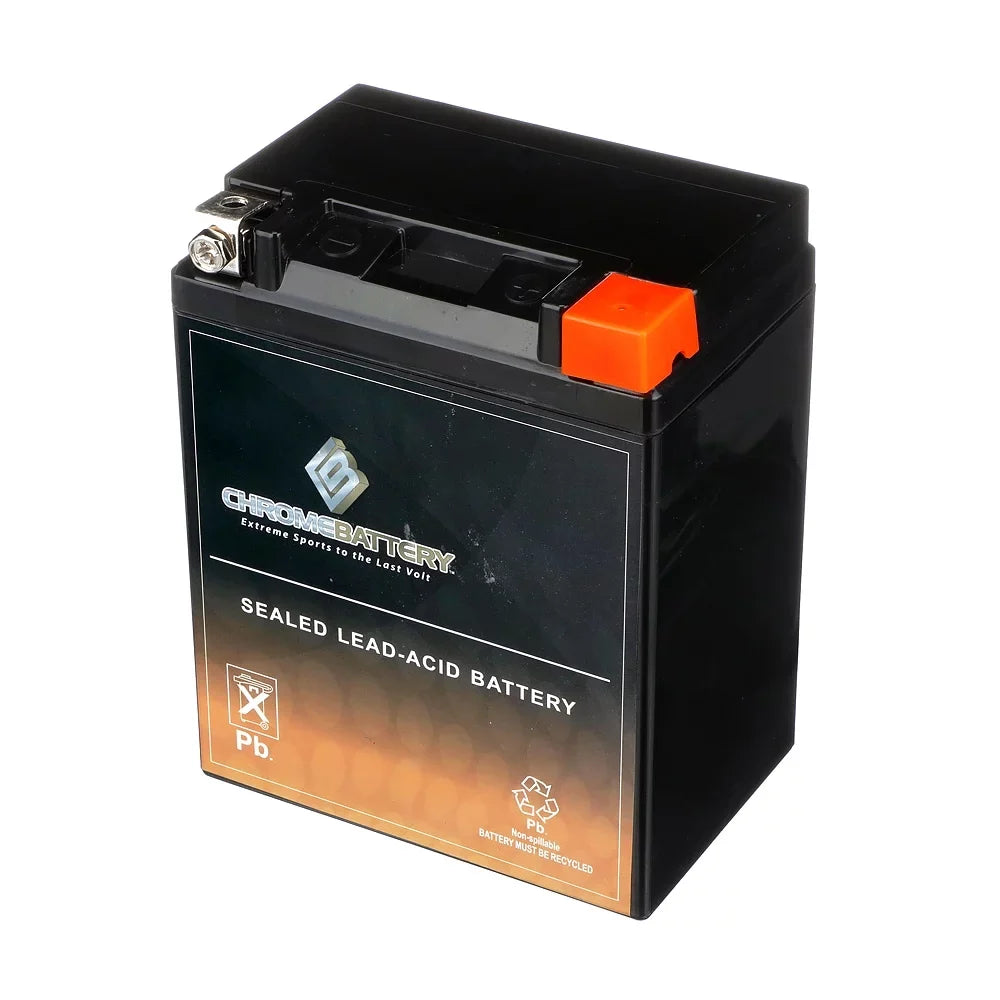 Chrome Battery Ytx14Ahl-Bs Motorcycle Battery For Sizeuzuki 1000Cc Gs1000 1980