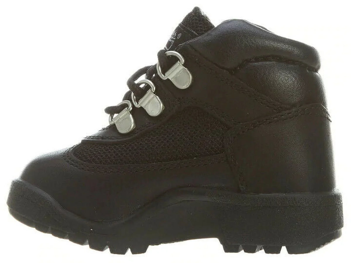 Timberland 15806 Baby Toddler Black Leather & Mesh Field Boot Sizehoes BSize379 (6.5)