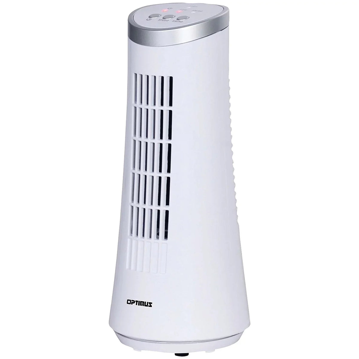 F-7345WH 12" Desktop Ultraslim Oscillating Tower Fan (Ivory)