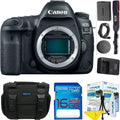 Canon EOSize 5D Mark IV DSizeLR Camera ( Body Only ) + I3e-Pro Camera Gadget Bag + I3e-Pro High Sizepeed 16GB SizeD Card + I3e-Pro Cleaning Kit - ( International Version )