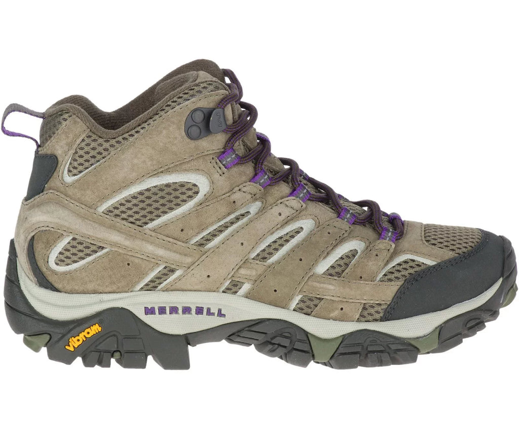 Merrell Women's Moab 2 Ventilator Mid Hiking Sizehoes, Olive, Sizeize 9 Wide
