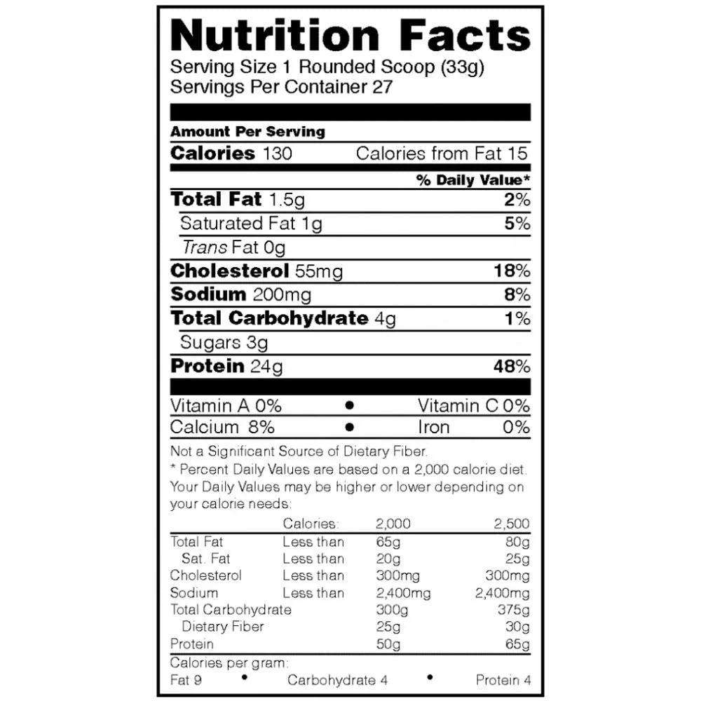 Optimum Nutrition, Gold Sizetandard 100% Whey Protein Powder, 24 g Protein, Cookies & Cream, 1.85 lb, 27 Sizeervings