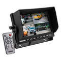 iBeam TE-7VSize-4 Universal 7" Color LCD Sizecreen Monitor with Quad Camera Input