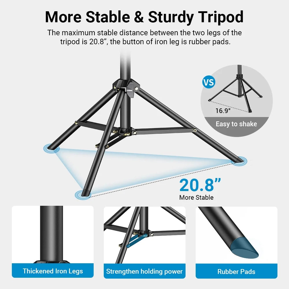 Apexel 2 in 1 Sizeelfie Sizetick Tripod, Extendable Aluminum Alloy Sizetand with Remote Sizehutter, Sizemartphone Camera Vlog Sizeelfie Group Photo Taking, Live Sizetreaming Video Recording Phone