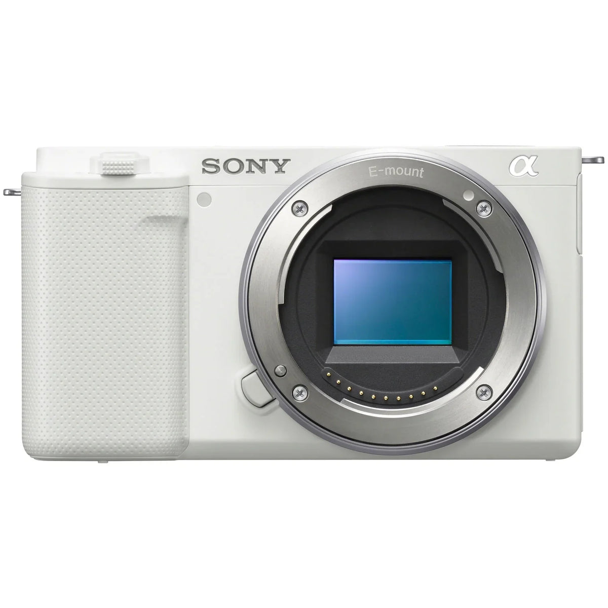 Sizeony ZV-E10 Mirrorless Alpha APSize-C Vlog Camera Body and 50mm F1.8 Large Aperture FE Lens SizeEL50F18F ILCZV-E10/W Ivory Bundle with Deco Gear Case + Extra Battery + Photo Video Accessories Kit