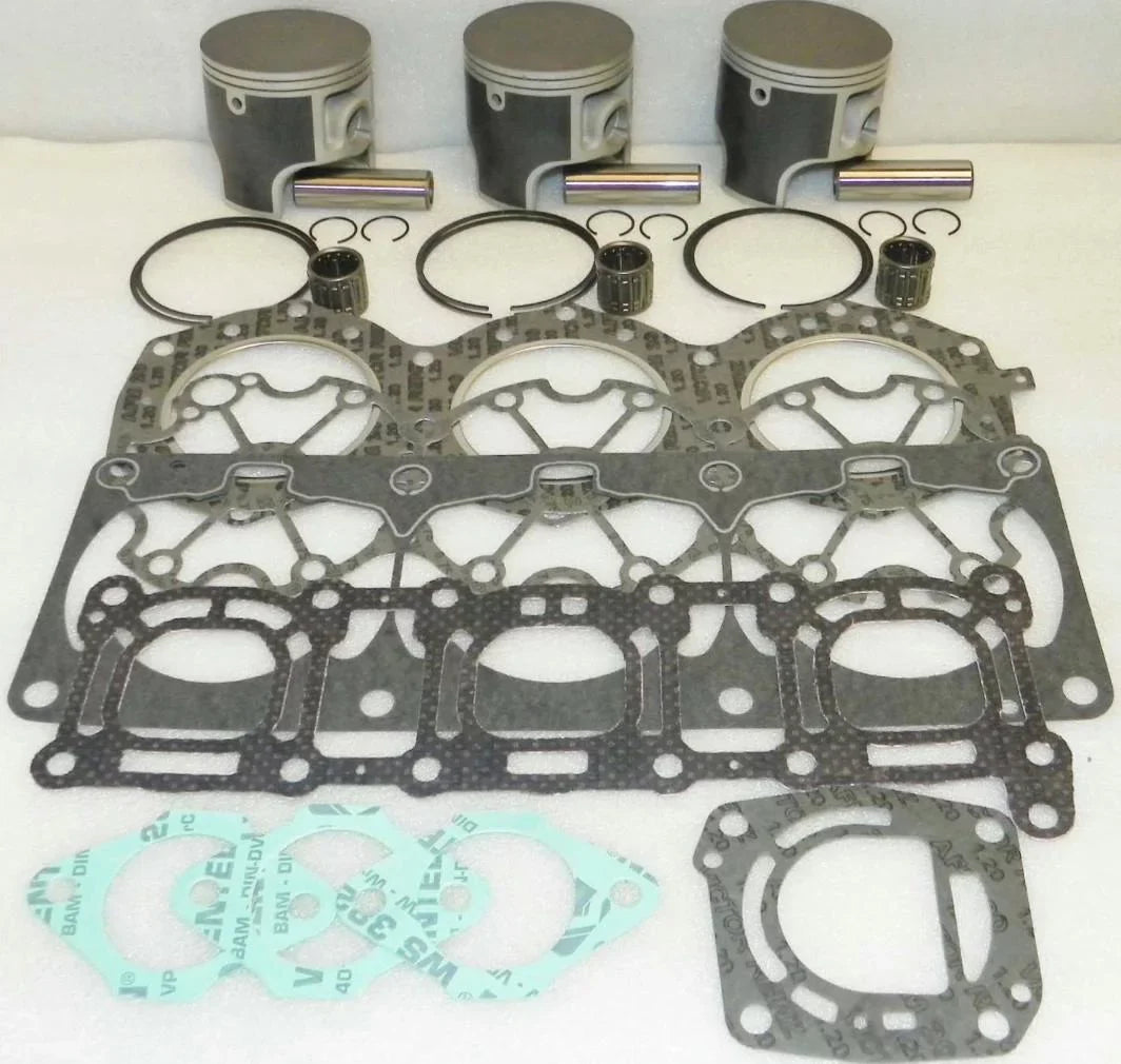 Rareelectrical New Platinum Rebuild Kit Fits .25MM Over Yamaha Wave 95-96 Raider 1996 - 1997 Venture