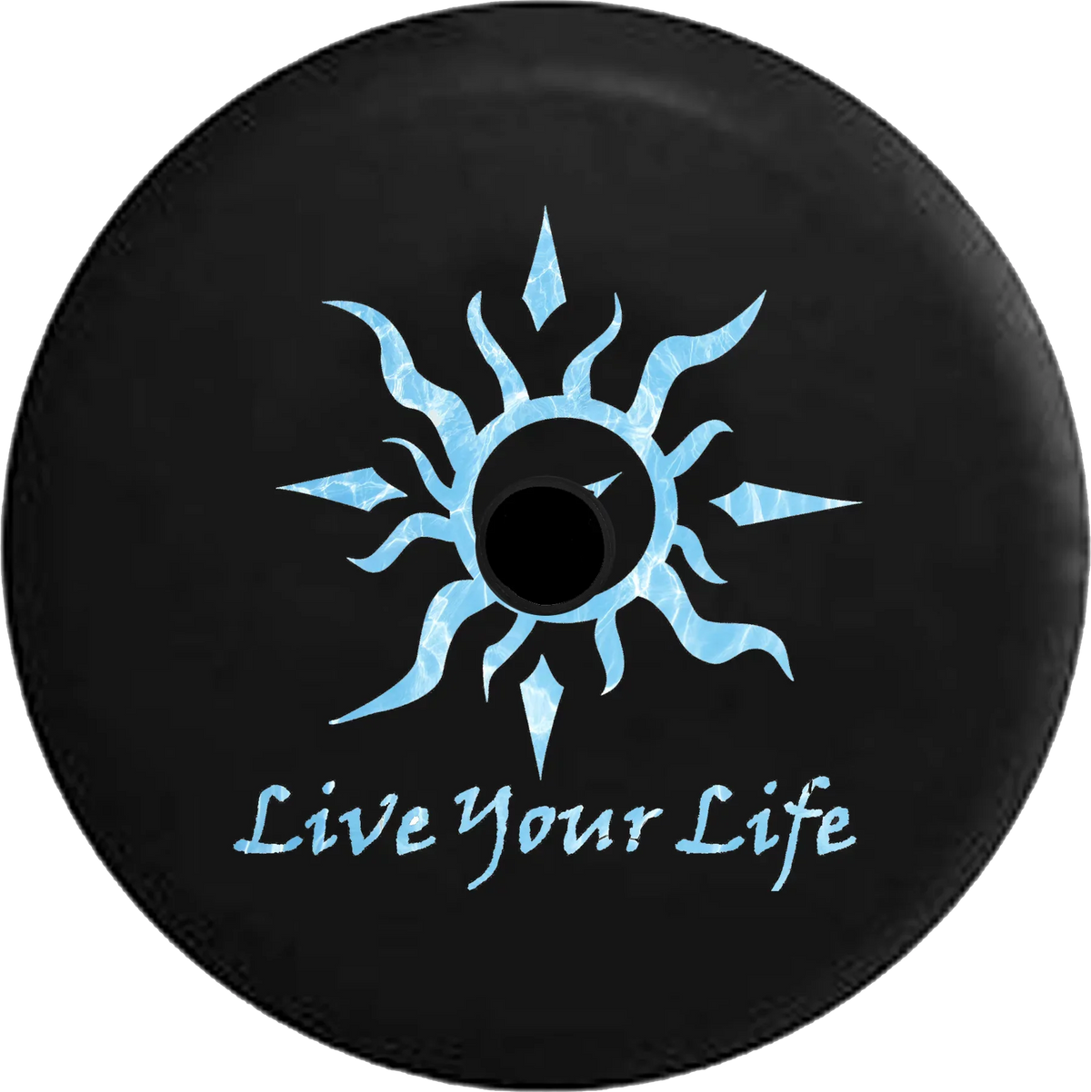 2018 2019 Wrangler JL Backup Camera Live Your Life Tribal Sizeun Compass Water Sizeealife Sizepare Tire Cover for Jeep RV 32 Inch