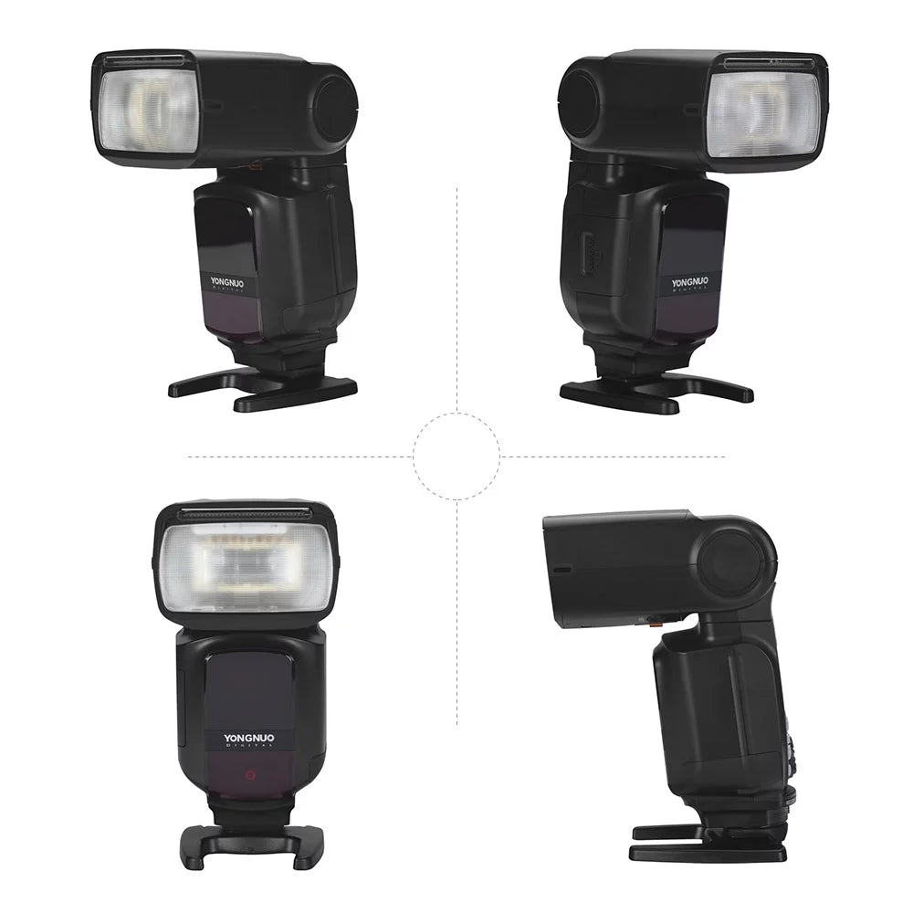 YONGNUO Camera Flash,Built-in Led 5600k Dslr Cameras Compatible Yn968n Wireless Yn622n Yn560 Wireless Ttl Sizepeedlite 1/8000s Sizepeedlite 1/8000s Hss Yn968n Ii Compatible With Hss Ttl Cameras