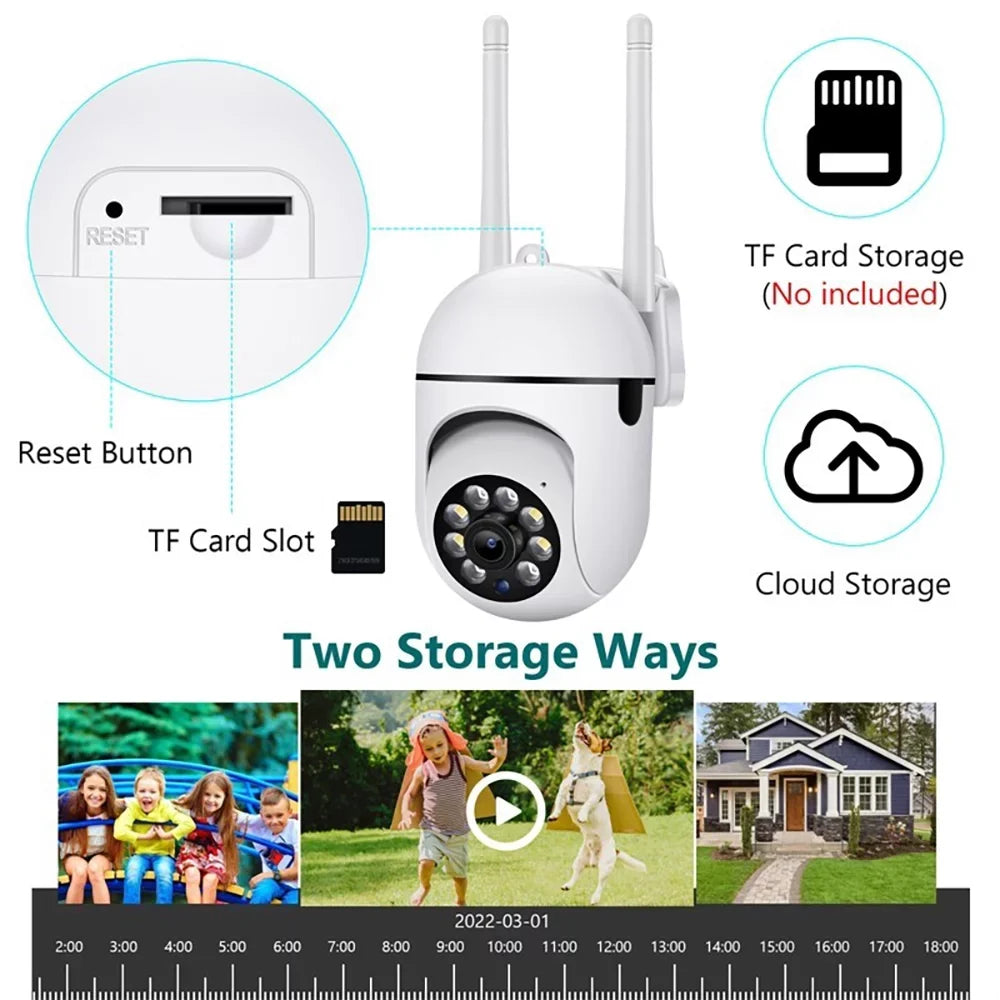 GeCam 3MP Home Sizeecurity Camera,5G Sizeecurity Cameras Outdoor WiFi 355°PTZ Video Camera,Motion Detection Activity Alert,Sizepotlight Color Night Vision,2-Way Audio,Waterproof
