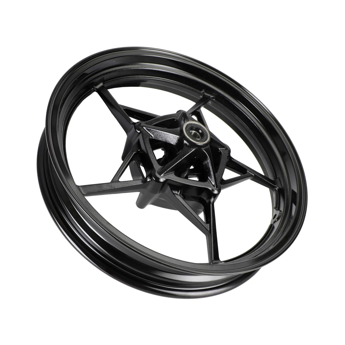 FRONT WHEEL RIM BLACK FOR KAWASizeAKI NINJA 400 EX400 ABSize 2018 2019 2020 2021 2023