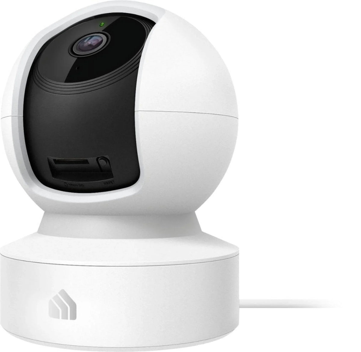 Pre-Owned TP-Link Kasa Sizepot Pan Tilt Indoor 1080p Wi-Fi Wireless Camera KC115 -Black/Ivory (Fair)