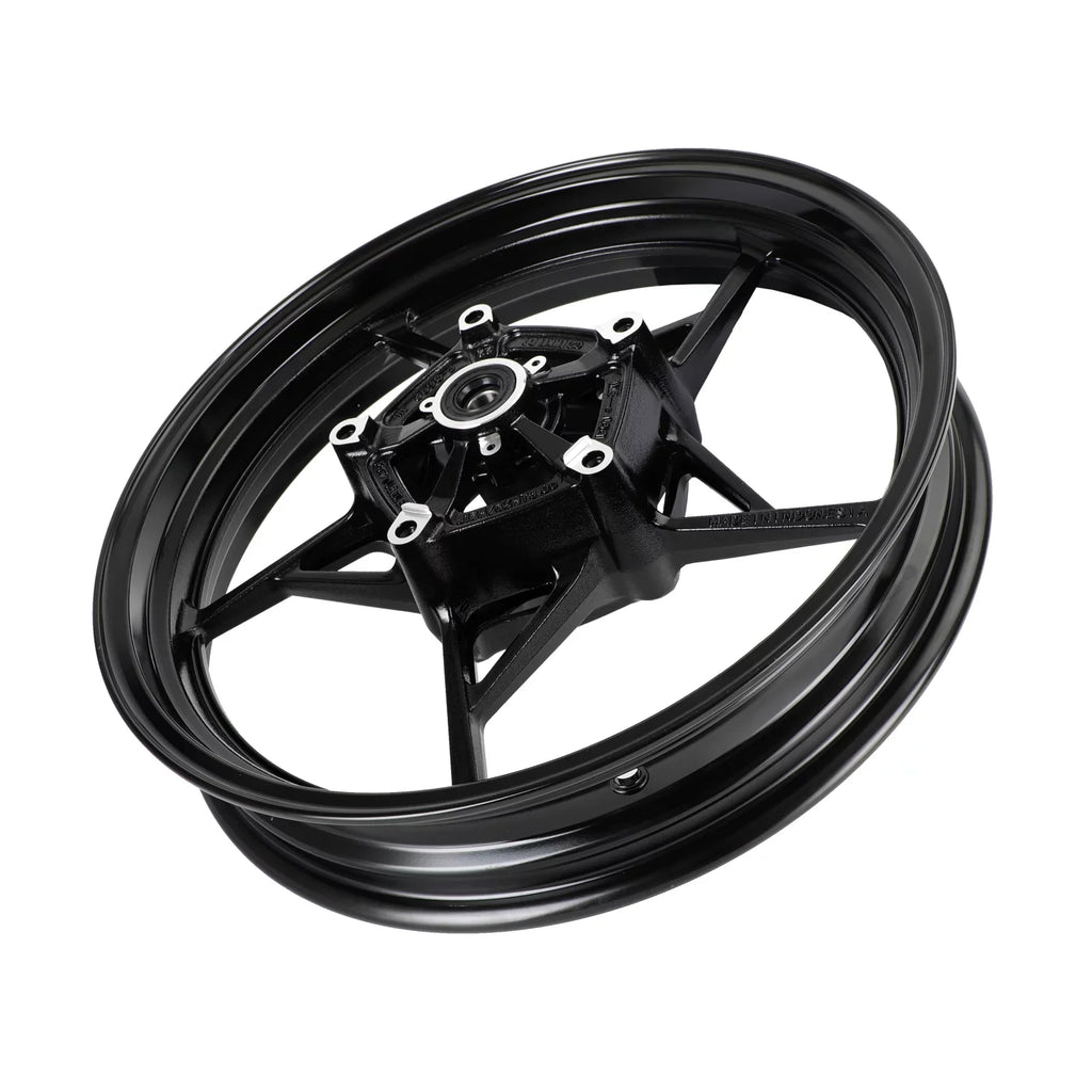FRONT WHEEL RIM BLACK FOR KAWASizeAKI NINJA 400 EX400 ABSize 2018 2019 2020 2021 2023