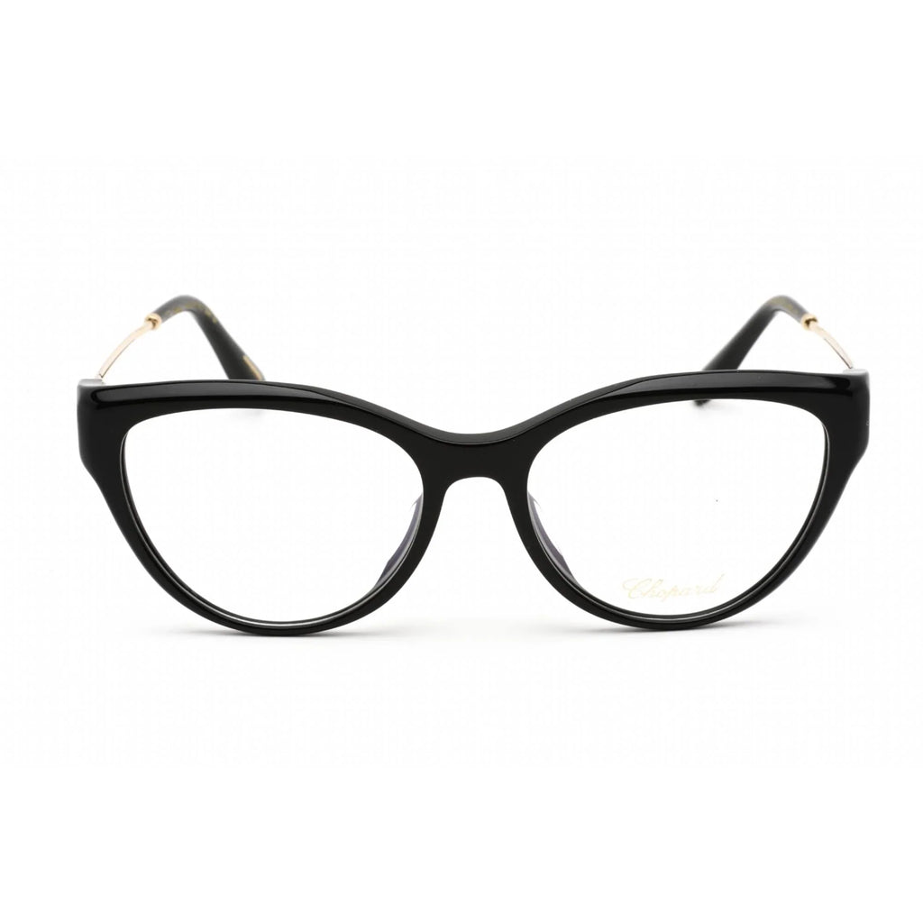 Chopard VCH323Size 0700 Women's Black/Gold Plastic Frame Eyeglasses
