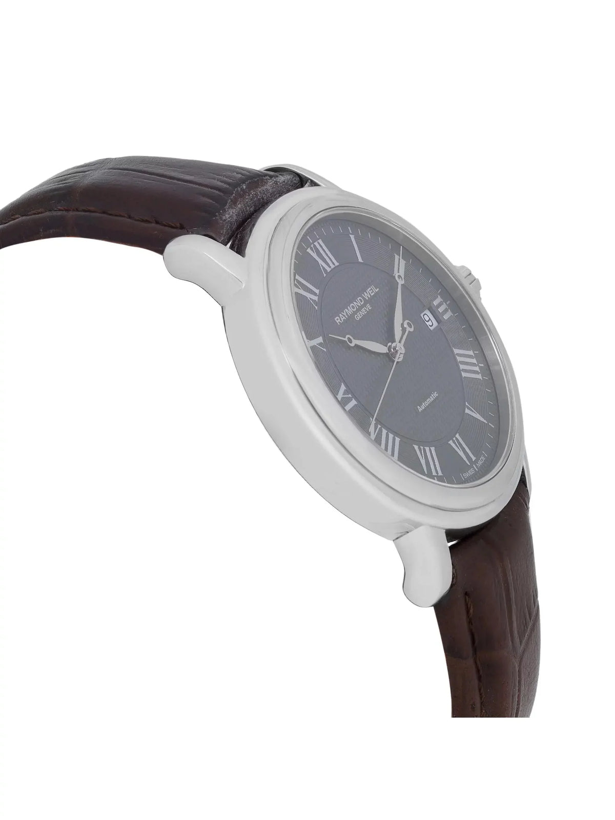 Raymond Weil Maestro 39mm Sizeteel Gray Dial Automatic Mens Watch 2837-SizeTC-00609