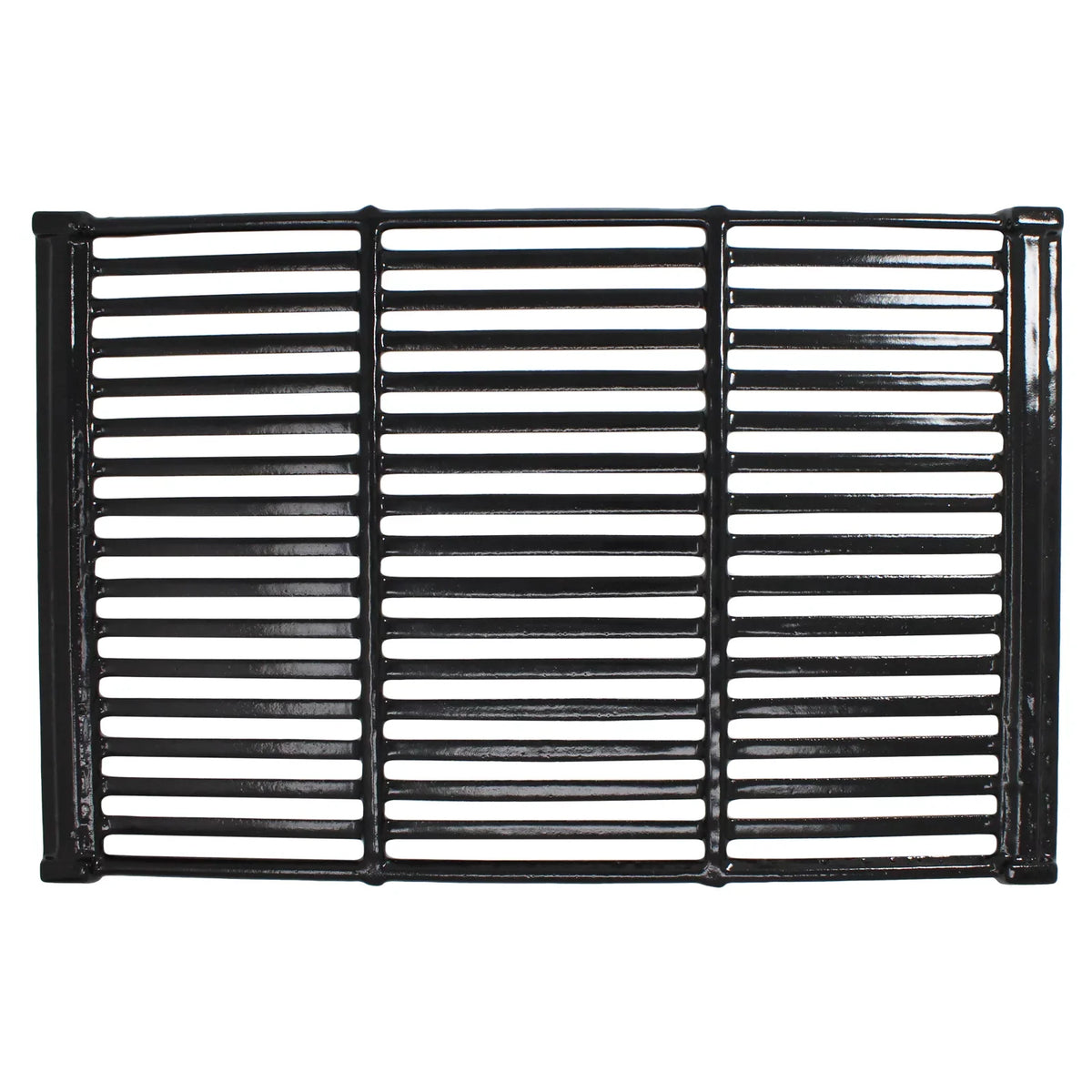 2 BBQ Grill Cooking Grates & 3 Heat Sizehield Plate Tent Replacement Parts for Charmglow 810-6320-V - Compatible Barbeque Porcelain Enameled Cast Iron Grid 19" & Flame Tamer, Flavorizer Bar