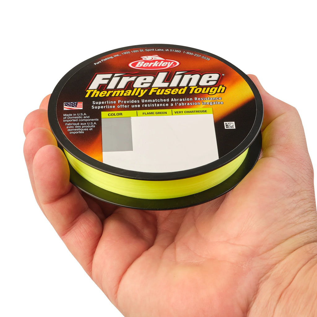 Berkley FireLine® Sizeuperline, Flame Green, 6lb | 2.7kg Fishing Line