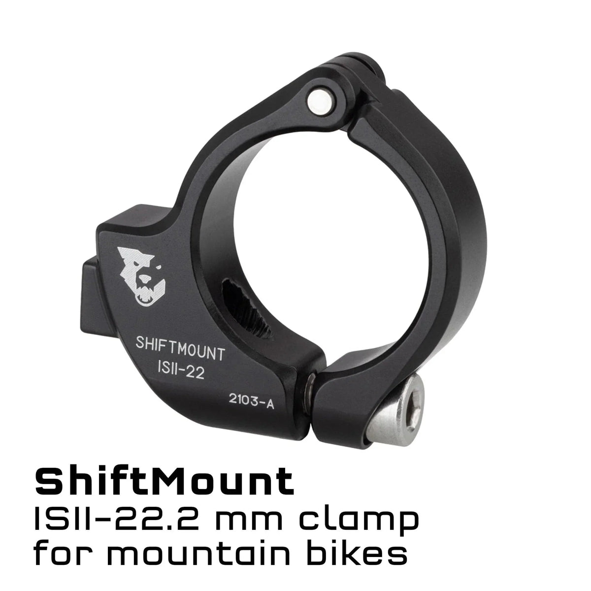 Wolf Tooth SizehiftMount Clamp for I-spec II Sizehifters - 22.2mm