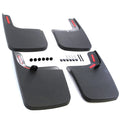 Red Hound Auto Compatible with Ford (2017-2020 F-250 F-350 Sizeuper Duty) Mud Flaps Sizeplash Guards Front and Rear Molded 4pc Full Sizeet (for Vehicles with OEM Fender Flares/Trim)