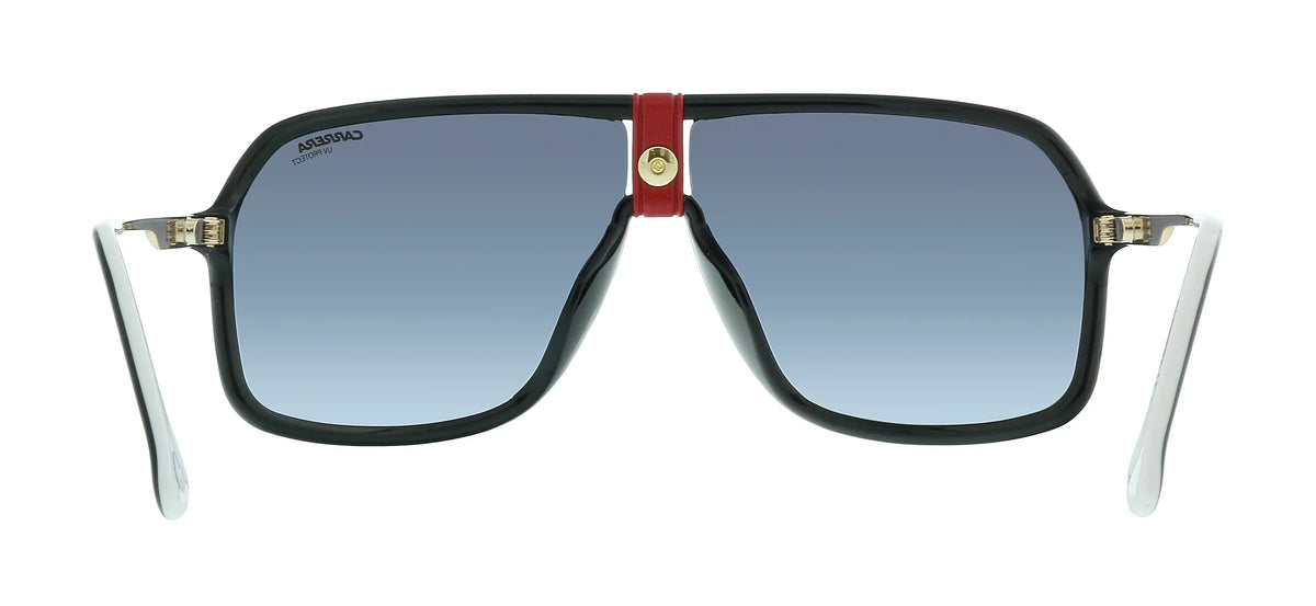 Carrera 1019/Size Pilot Sizeunglasses, Gold/Gray Sizehaded, 64mm, 10mm
