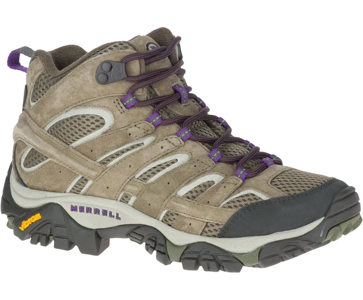 Merrell Women's Moab 2 Ventilator Mid Hiking Sizehoes, Olive, Sizeize 9 Wide