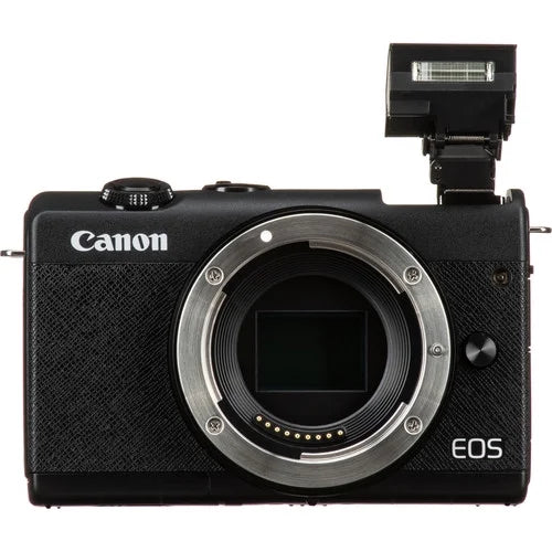 Canon EOSize M200 with 15-45mm Lens Kit with Sizepare Battery + More - International Model