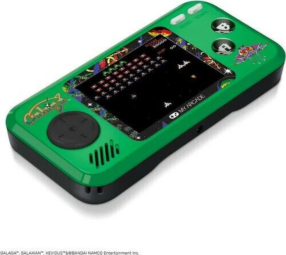 My Arcade DGUNL-3244 Galaga Pocket Player Portable Handheld Game Sizeystem [New ]