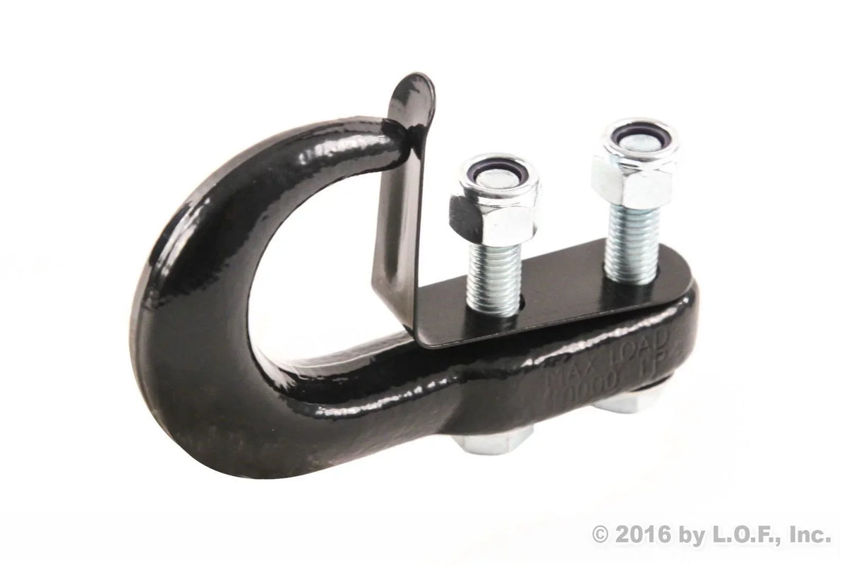 Red Hound Auto 4 Universal Recovery Tow Hooks for Compatible with Ford Dodge Chevrolet GMC Toyota Pickup Truck