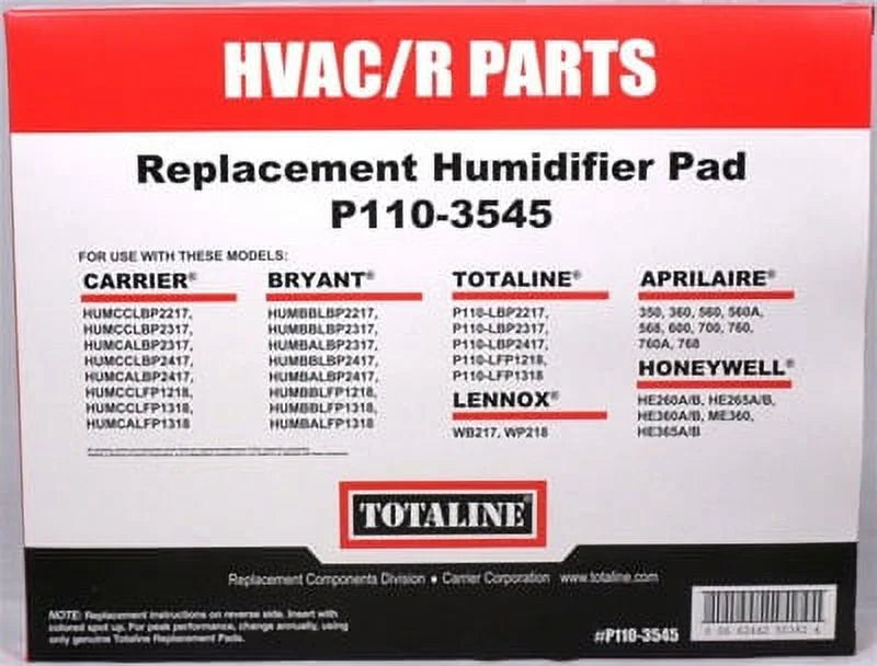 Aprilaire Humidifier Pad 10 in x  13 in x 1-1/2 in (4 Pack)