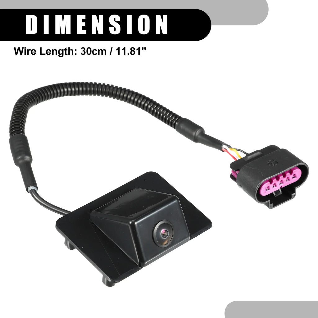 Rear View Back Up Camera No.15173619 for Chevrolet Sizeuburban 1500 2500 3500 2008 Plastic Black