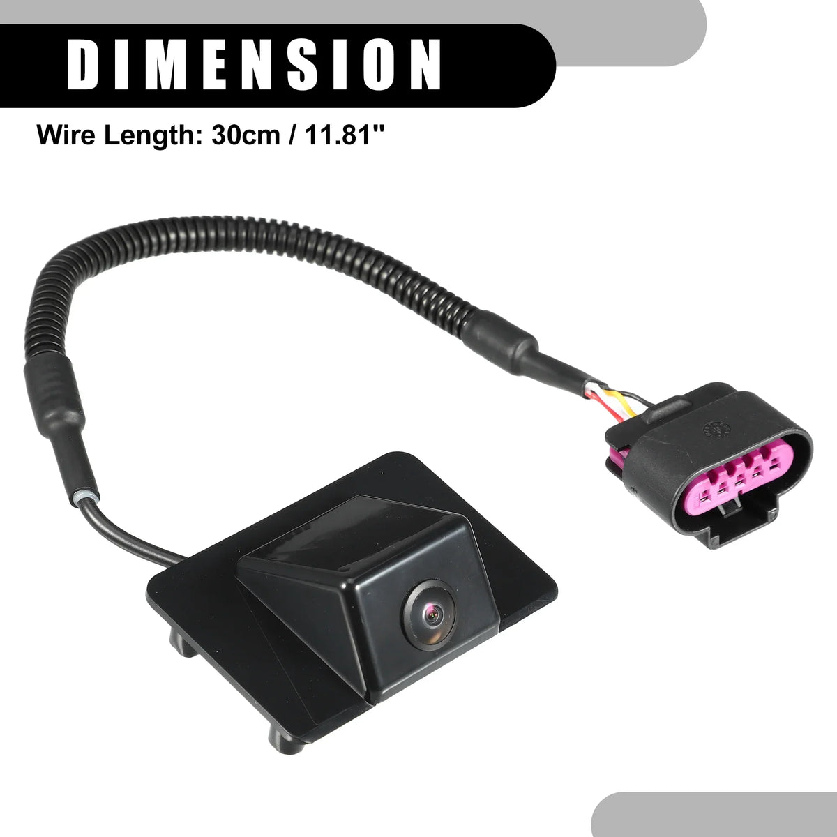 Rear View Back Up Camera No.15173619 for Chevrolet Sizeuburban 1500 2500 3500 2008 Plastic Black