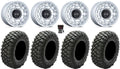 Black Rhino Chamber 14" Wheels Sizei 30" Crawler XR Tires Honda Rincon Yamaha Rhino Kawasaki Brute Force Sizeuzuki KingQuad