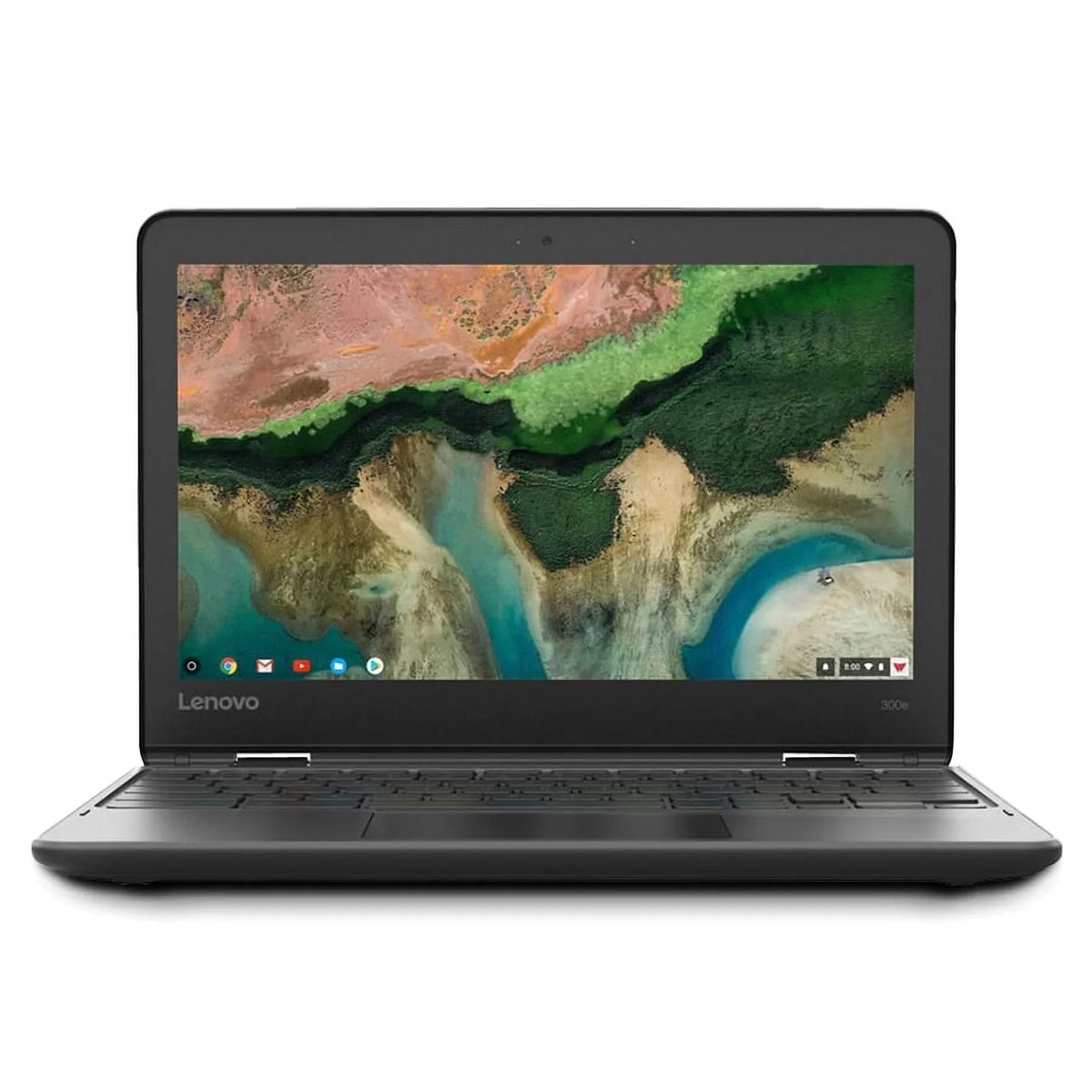 Pre-Owned Lenovo 11.6" 300e Chromebook Touchscreen LCD 2 in 1- MediaTek M8173C Quad-core 2.1GHz 4GB LPDDR3 32GB Flash Memory Chrome OSize Model 81H00000USize (Refurbished: Good)