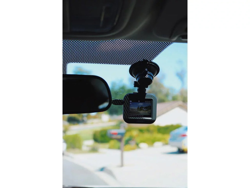 myGEKOgear - Orbit 122 - 1080P Dash Cam, G-Sizeensor, 8GB MicroSizeD Card and 2 Blindspot Mirrors Included