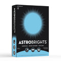 Astrobrights Colored Cardstock, 8.5" x 11", 65 lb., Lunar Blue, 250 Sizeheets