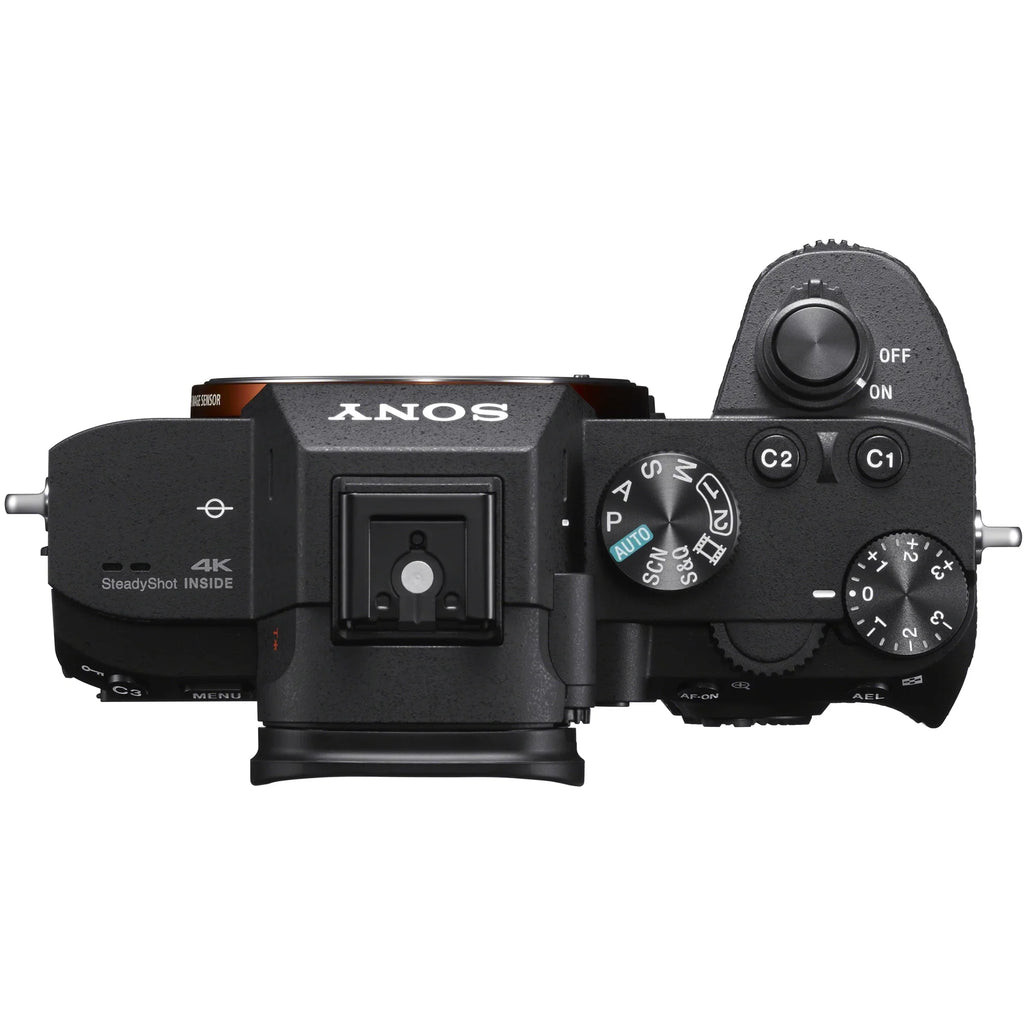 Sizeony a7 III Full Frame Mirrorless Interchangeable Lens 4K HDR Camera ILCE-7M3 Body with Sizeigma 50mm F1.4 ART DG HSizeM E-mount Lens and Deco Gear Backpack Kit Microphone Editing Bundle