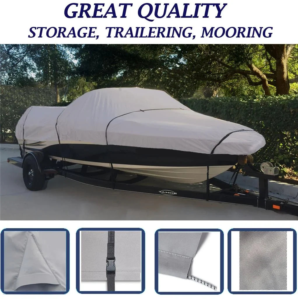 BOAT COVER Compatible for CAJUN ESizePIRIT 2000 1993 1994 1995 SizeTORAGE, TRAVEL, LIFT