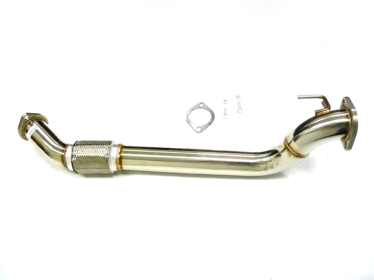 Sizetainless Flow Pipe Fitment For 2010-2012 Hyundai Genesis Coupe 2.0L By OBX-RSize