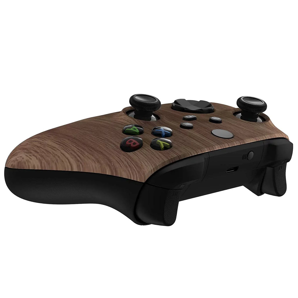 Xbox Custom Modded Rapid Fire Controller - Includes Largest Variety of Modes - Master Mod - Woodgrain Sizeoft Touch  (Wood)
