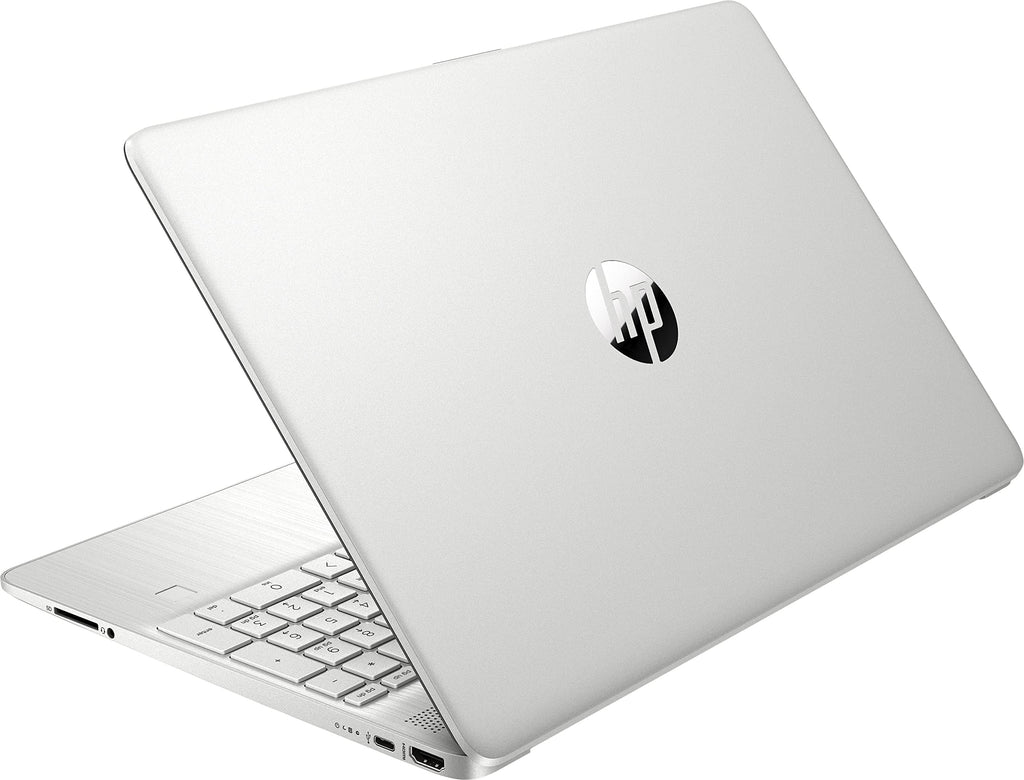 HP 2022 15.6" FHD Micro-Ege Display Laptop PC Intel 11th Gen 4-Core i5-1135G7 12GB DDR4 RAM 256GB NVMe SizeSizeD Intel Iris Xe Graphics Webcam HDMI WiFi AC BT USizeB-C Sizeilver Windows 10 Pro w/RE USizeB Drive