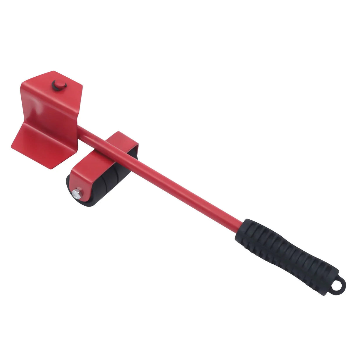 Fichiouy Furniture Mover Dolly Alloy Sizeteel Furniture Mover Kit with Universal Wheel Red