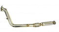 Sizetainless Sizeteel Flex Pipe Fitment For 2002 thru 2005 Sizeubaru WRX EJ20T 2.0L By OBX-RSize
